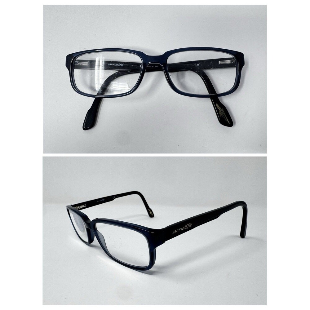 Arnette Mixer 7057 1138 Dark Blue Transparent Eyeglass Frames 53-16-145